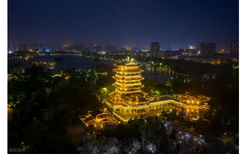 光影泉城，璀璨之夜——濟南夜景亮化工程點亮城市新名片